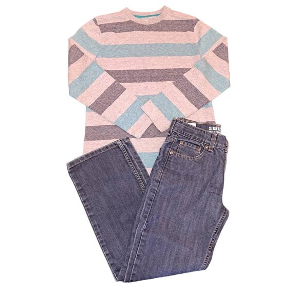 Boys 2 Piece Outfit Set Size Large Top 14 Pants - Picture 1 of 8
